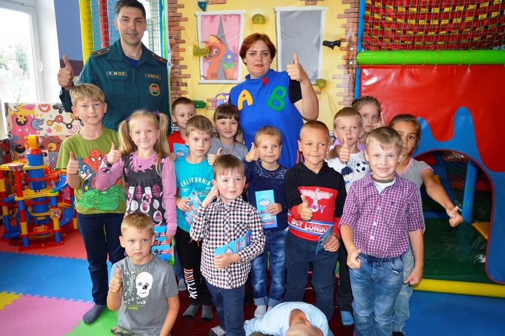 Акция МЧС Внимание дети в Барановичах