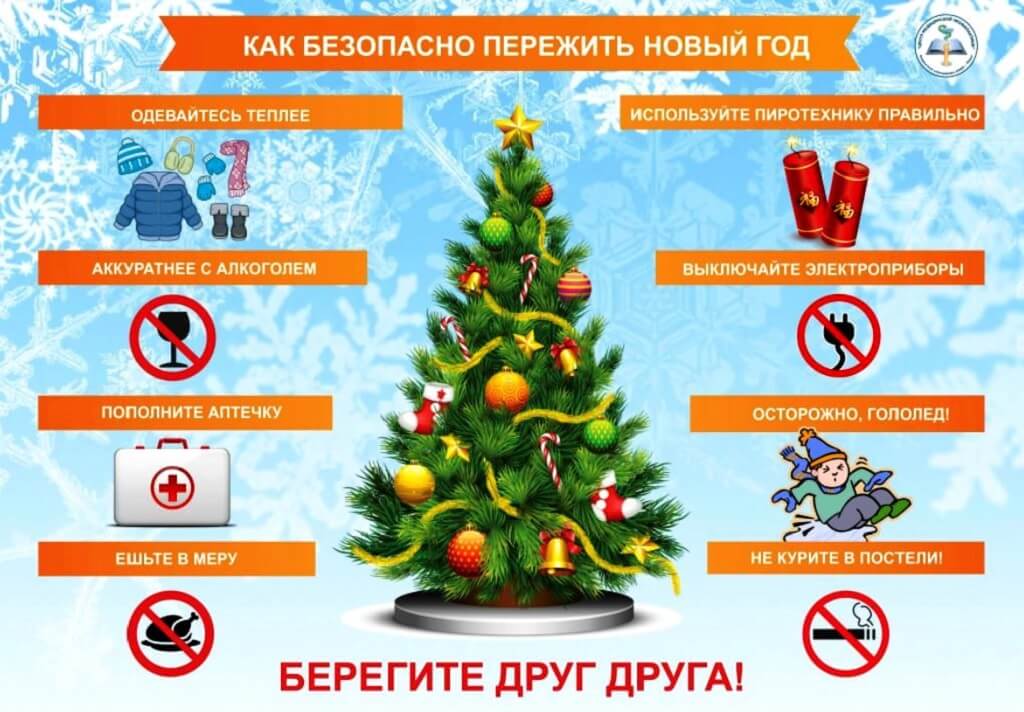 Акция МЧС Безопасный Новый год Барановичи