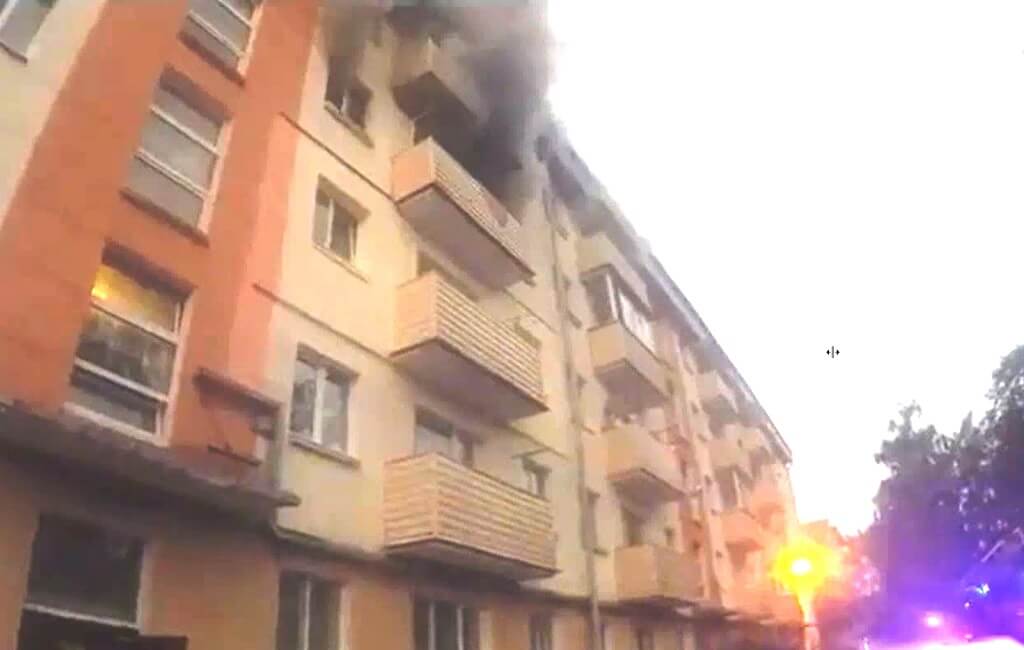 Пожар с гибелью ул Брестская Барановичи