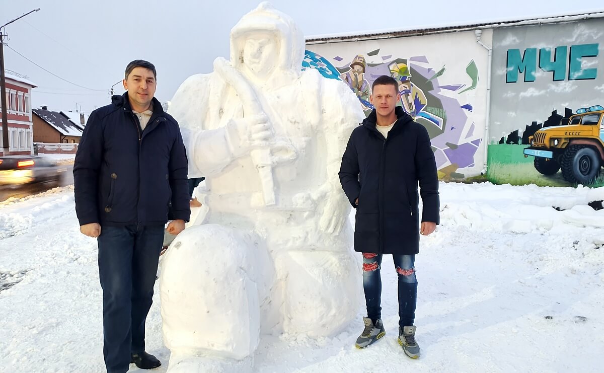 Снежный амулет МЧС Барановичи