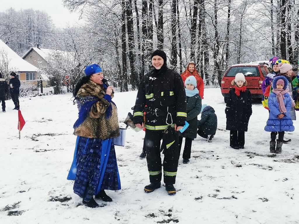 Праздничные гуляния в д. Полонка  Барановичского районая МЧС