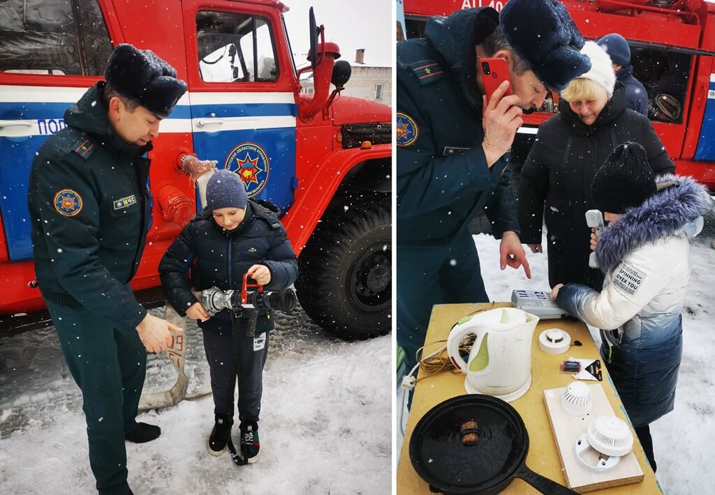 Праздничные гуляния в д. Полонка  Барановичского районая МЧС