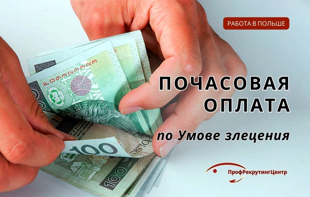 Почасовая оплата по умове злецения в Польше Профрекрутингцентр